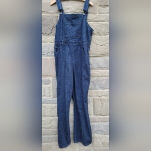 Anthropologie Pilcro Dark Blue Denim Overalls 30